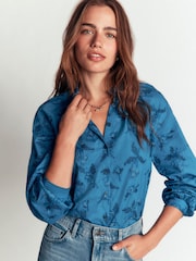 Хлопковый топ с оборками Boden Erica - Изображение 2 5