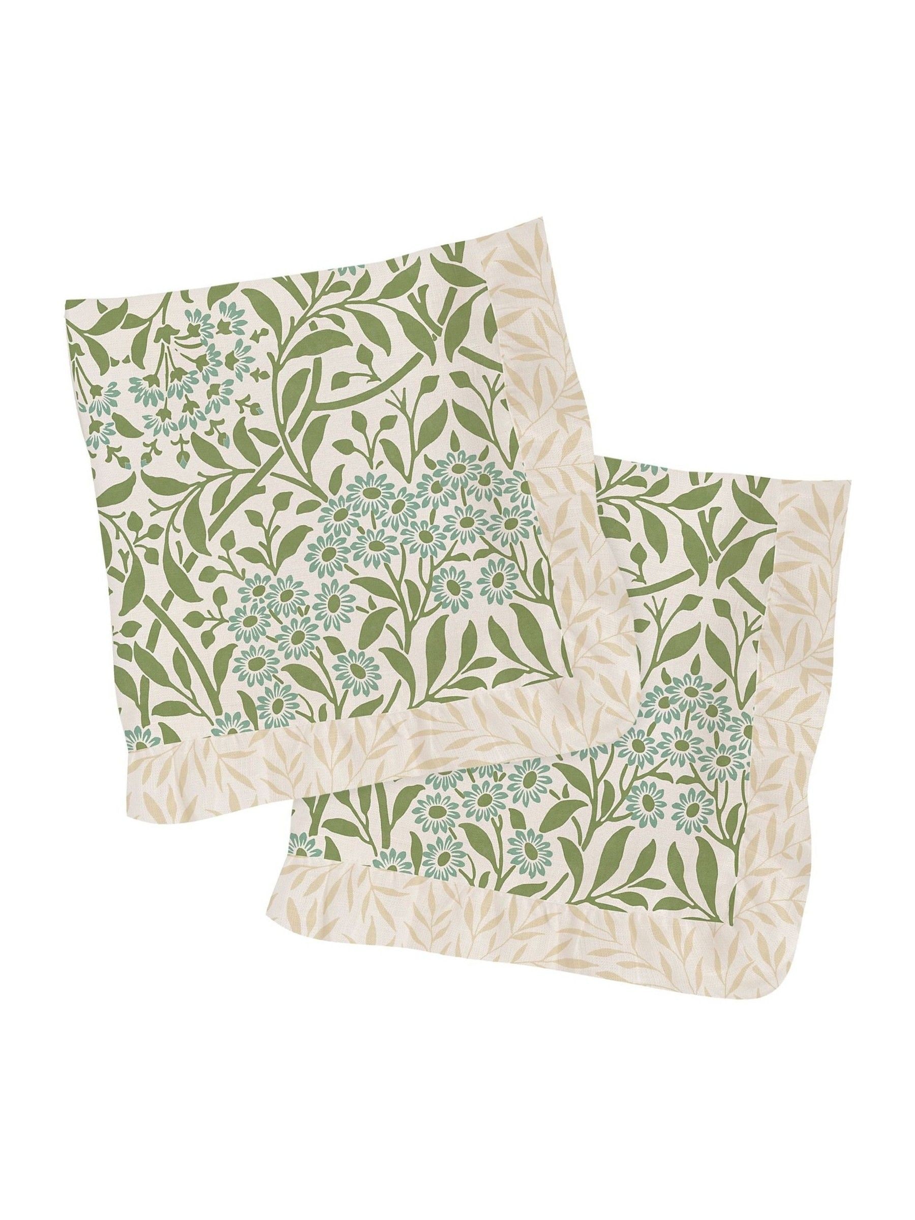 William Morris At Home Multi Kitchen Garden Set Of 2 Napkins - Image 2