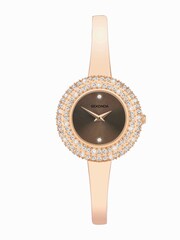 Sekonda Ladies Gold Tone Radiance Brass Semi Bangle Bracelet Watch - Image 1 of 6