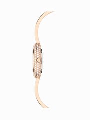 Sekonda Ladies Gold Tone Radiance Brass Semi Bangle Bracelet Watch - Image 2 of 6