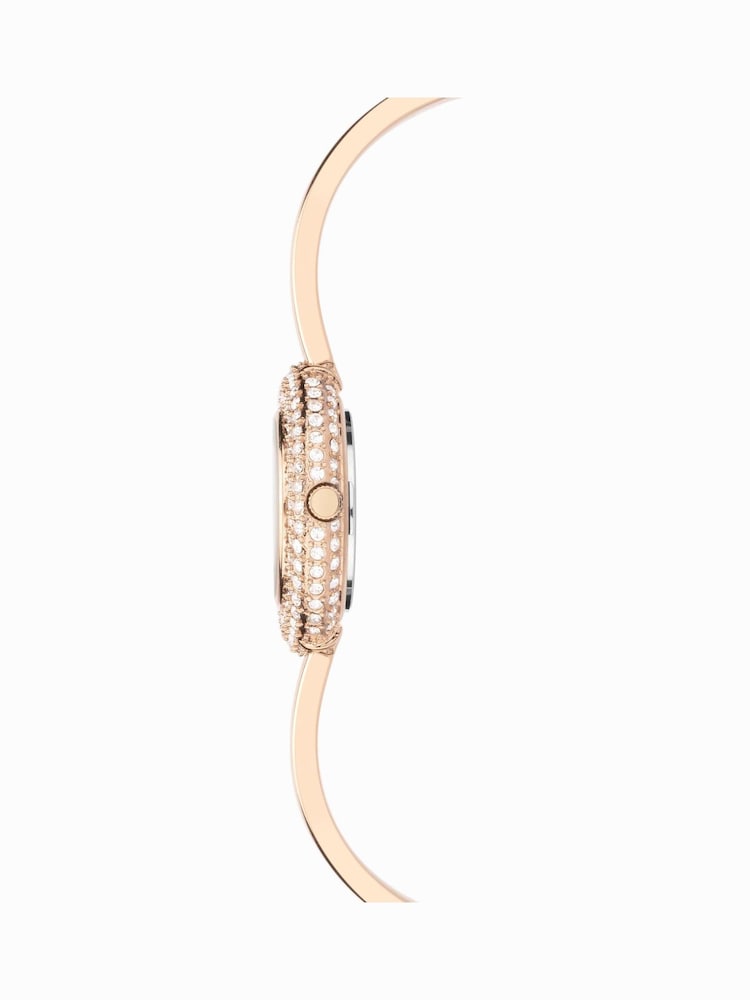 Sekonda Ladies Gold Tone Radiance Brass Semi Bangle Bracelet Watch - Image 2 of 6