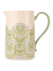 William Morris At Home Green Kitchen Garden Large Jug - Image 1 of 3