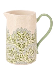 William Morris At Home Green Kitchen Garden Large Jug - Image 2 of 3