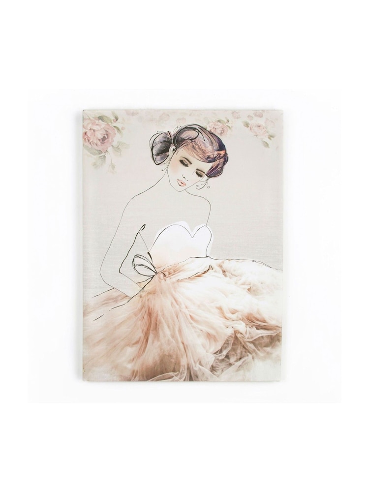 Art For The Home Pink Grace Wall Art - Image 2 of 2