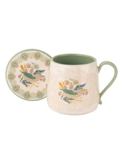 William Morris At Home Multi Kitchen Garden Mug & Coaster Set - Image 5 of 5