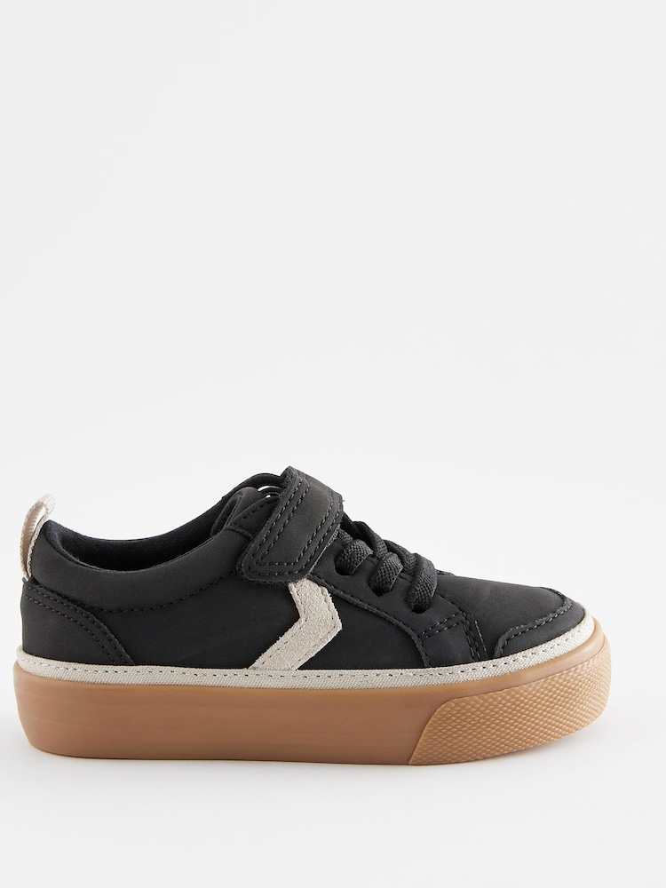 Sort - Velcrolukning Chevron Trainers - Billede 2 af 6