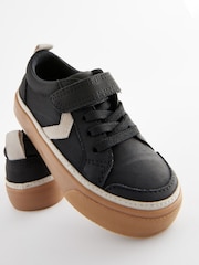 Sort - Velcrolukning Chevron Trainers - Billede 4 af 6