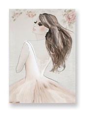 Art For The Home Pink Elizabeth Figure Wall Art - Image 2 of 2