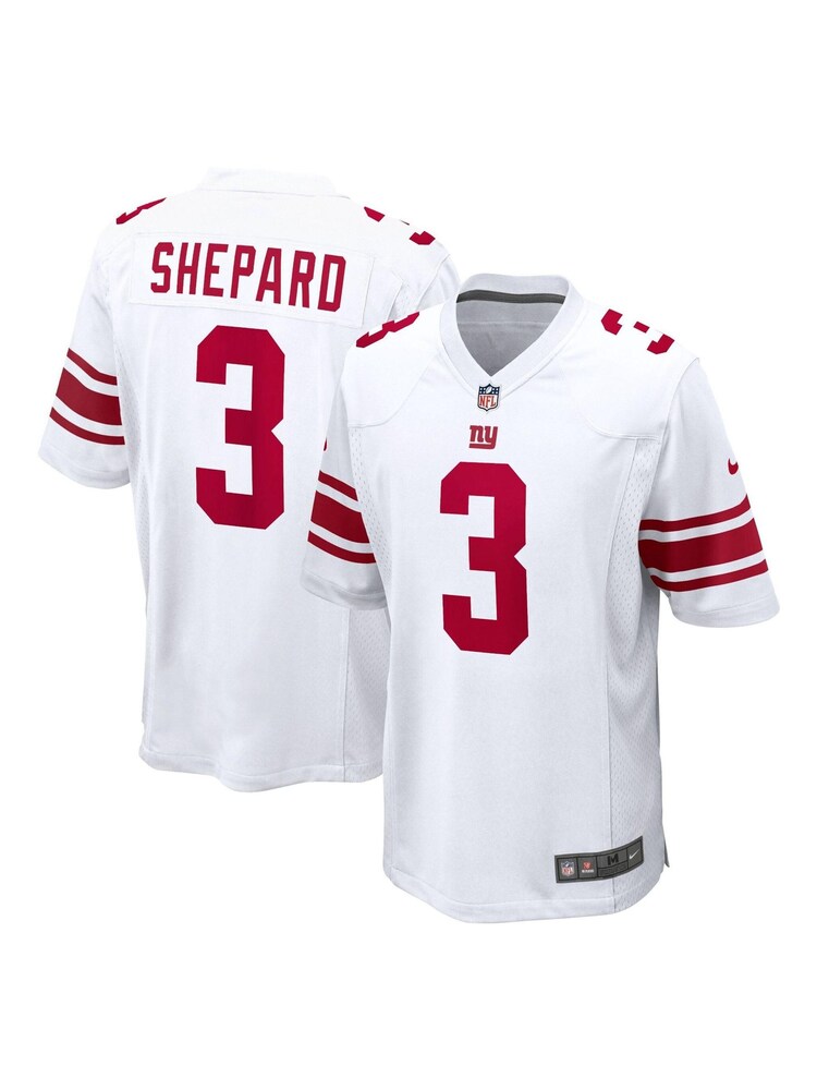 Nike White NFL New York Giants Road Game Jersey - Sterling Shepard - Image 1 of 3 Nike White NFL New York Giants Road Game Jersey - Sterling Shepard - Image 1 of 3