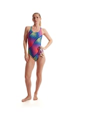 Speedo ženske kopalke All-Over Digital Powerback - Slika 4 iz 12