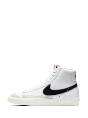Bela - Srednje visoki športni copati Nike Blazer  - Slika 3 iz 12