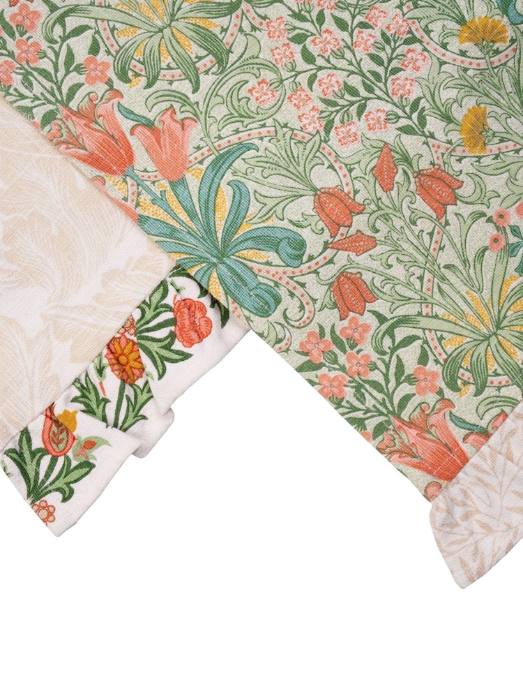 William Morris At Home Set of 2 Multi Kitchen Garden Tea Towels - Image 5 of 5 William Morris At Home Set of 2 Multi Kitchen Garden Tea Towels - Image 5 of 5