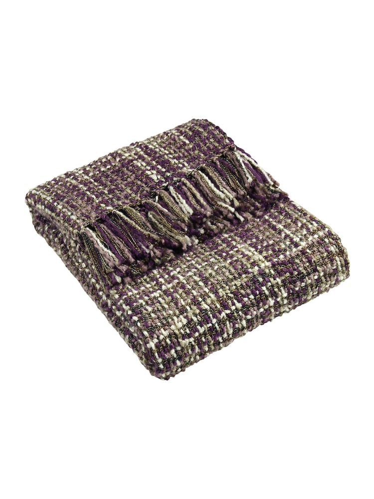 Riva Home Purple Baoli Throw - Image 1 of 2