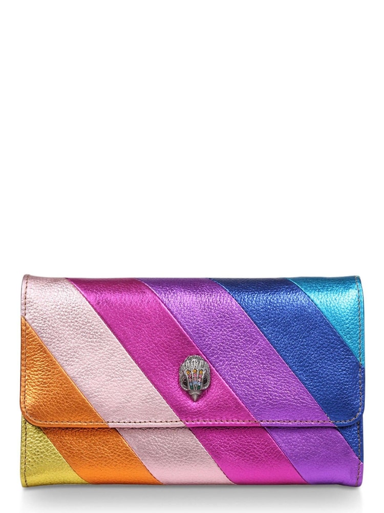 Kurt Geiger London Rainbow Chain Wallet - Image 1 of 5 Kurt Geiger London Rainbow Chain Wallet - Image 1 of 5
