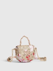 River Island Brown Monogram Mini Kendal Cross-Body Bag - Image 2 of 5