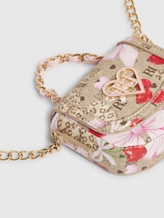 River Island Brown Monogram Mini Kendal Cross-Body Bag - Image 4 of 5