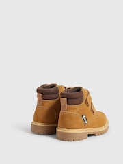 River Island Brown Lace Up Work Boots - Image 3 of 5