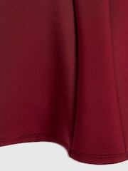 River Island Red Heart Scuba Dress - Image 4 of 4
