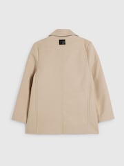 River Island Natural Double Breasted Peacoat - Image 2 of 4
