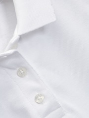 Weiß - Kurzarm-Poloshirts aus 100 % Baumwolle, 5er-Pack (3–16 J.) - Bild 6 von 6