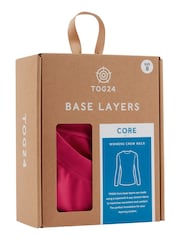 Tog 24 Light Pink Snowdon Thermal Zip Neck T-Shirt - Image 7 of 7
