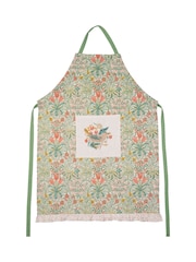 William Morris At Home Green Kitchen Garden Apron - Image 1 of 4