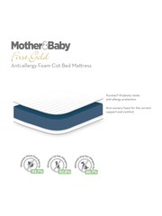Mother&Baby Anti Allergy Foam Cot Bed Mattress - Image 2 of 3