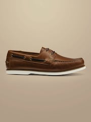 Charles Tyrwhitt Natural Boat Shoes - Image 1 of 4
