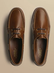 Charles Tyrwhitt Natural Boat Shoes - Image 2 of 4