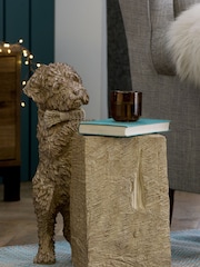 Natural Charlie The Cockapoo Dog Side Table - Image 1 of 8