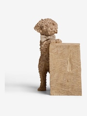 Natural Charlie The Cockapoo Dog Side Table - Image 3 of 8