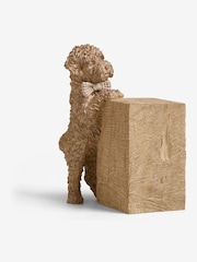 Natural Charlie The Cockapoo Dog Side Table - Image 6 of 8
