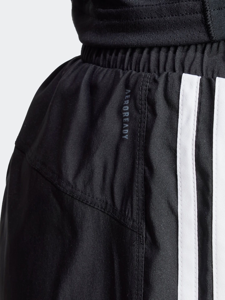 adidas Black Pacer Woven Shorts - Image 6 of 6