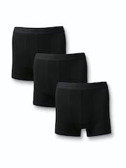 Charles Tyrwhitt Black Cotton Stretch Jersey Trunks 3 Multipack - Image 1 of 3
