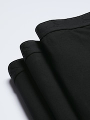 Charles Tyrwhitt Black Cotton Stretch Jersey Trunks 3 Multipack - Image 3 of 3