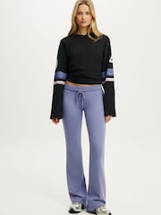 Cotton On Black Active Graphic V-Neck Long Sleeves T-Shirt - Image 4 of 4