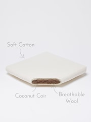 The Little Green Sheep Natural Knitted Moses Basket and Mattress - Image 5 of 5