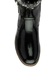 črna - Gležnjarji z zadrgo Lotus Flat - Slika 4 iz 4