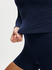 Cotton On Blue Ultra Soft Scoop Neck Long Sleeve Top - Image 3 of 5