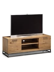 Julian Bowen Oak Brooklyn TV Stand - Image 2 of 2