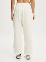 Cotton On White Plush Boyfriend Joggers - Image 2 of 3