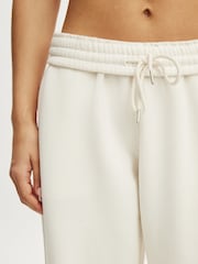 Cotton On White Plush Boyfriend Joggers - Image 3 of 3