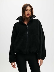 Cotton On Black Trail Sherpa Jacket - Image 1 of 4