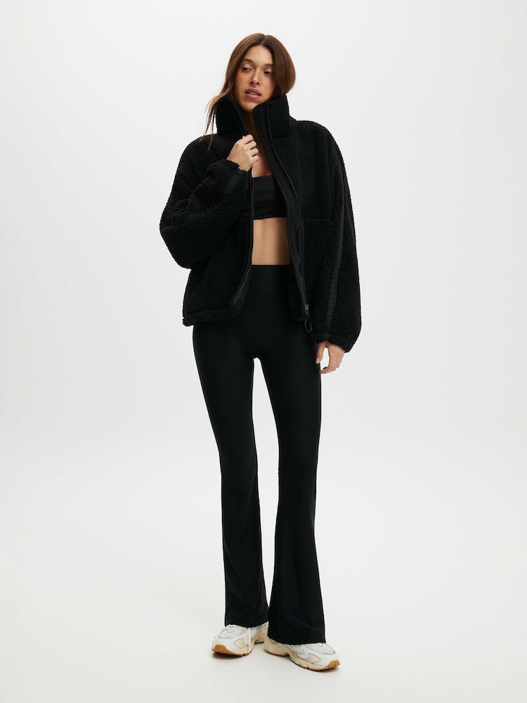 Cotton On Black Trail Sherpa Jacket - Image 4 of 4