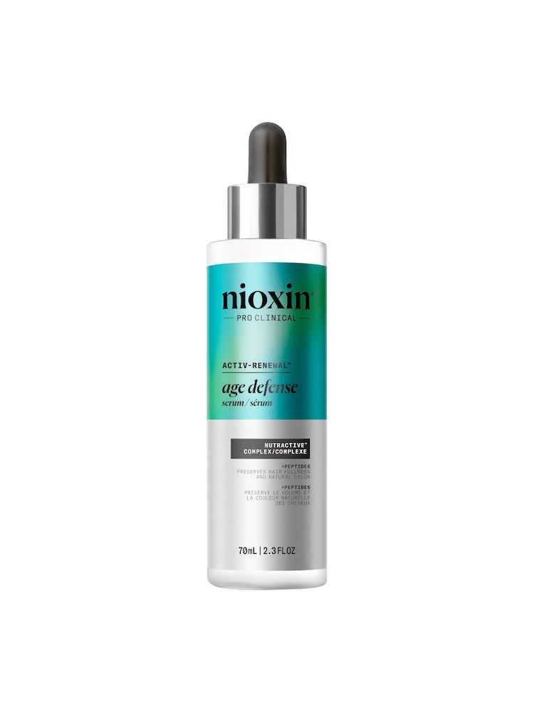 Nioxin Age Defense Anti Ageing Hair Serum 70ml - Image 1 of 6 Nioxin Age Defense Anti Ageing Hair Serum 70ml - Image 1 of 6
