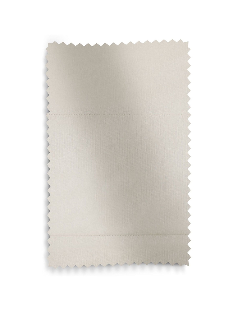 Natural Light Ready Made Blackout Cotton Roman Blinds - Image 6 of 6