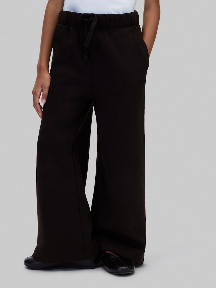 Calvin Klein PVH Black Wide Leg Joggers - Image 1 of 5