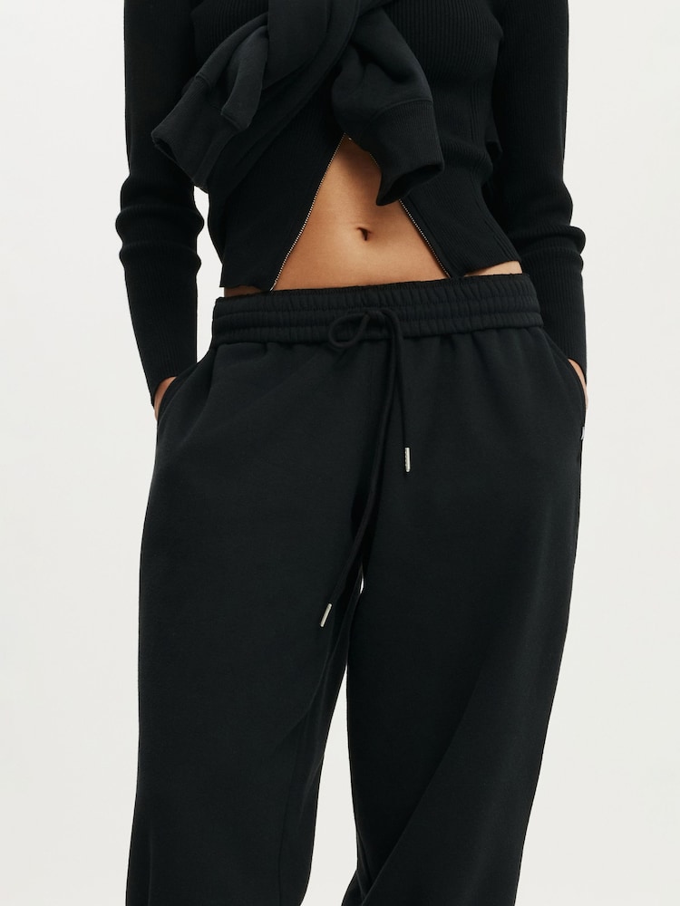 Negro - Pantalones de chándal de felpa estilo boyfriend de Cotton On - Imagen 5 de 5