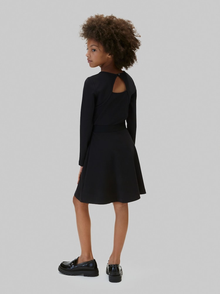 Svart - Calvin Klein Punto Milano Dress - Bilde 2 av 6 Svart - Calvin Klein Punto Milano Dress - Bilde 2 av 6