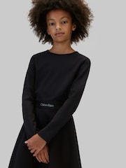 Svart - Calvin Klein Punto Milano Dress - Bilde 4 av 6